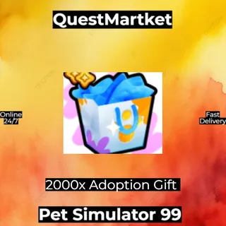 2000x Adoption gift