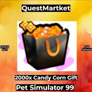 2000x Candy Corn Gift