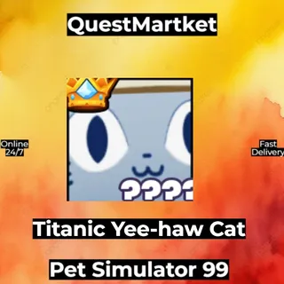 Titanic Yee-haw Cat