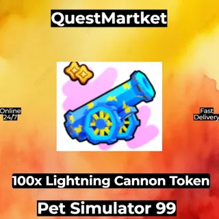 100x Lightning Cannon Token