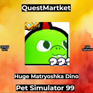 Huge Matryoshka Dino