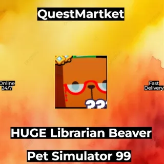 HUGE Librarian Beaver