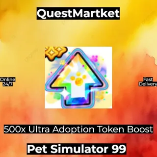 500x Ultra Adoption Token Boost