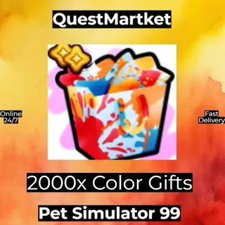 2000x Color Gifts