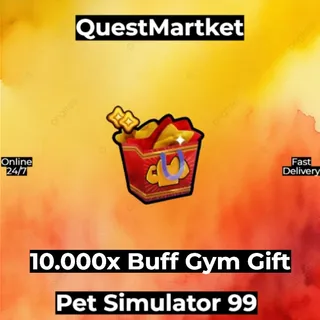 10.000x Buff Gym Gift