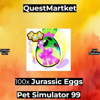 100x Jurassic Egg