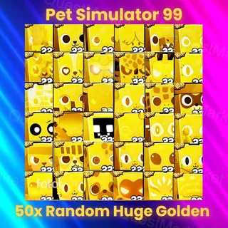 50x Random Huge Golden