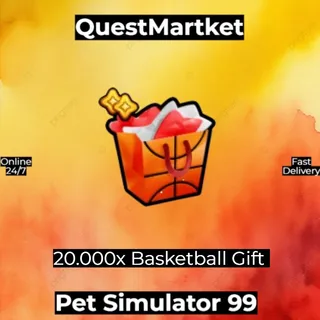 20.000x Basketball Gift