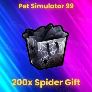 200x Spider Gift