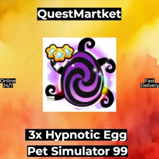 3x Hypnotic Eggs