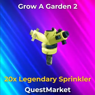 20x Legendary Sprinkler Grow a garden 2