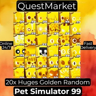 20x Huge Golden Random