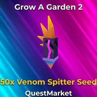 50x Venom Spitter Seed Grow a garden 2