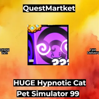 HUGE Hypnotic Cat