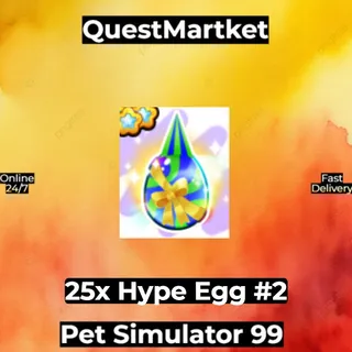 25x Hype Egg #2