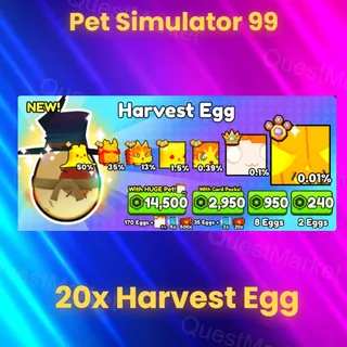 20x Harvest Egg