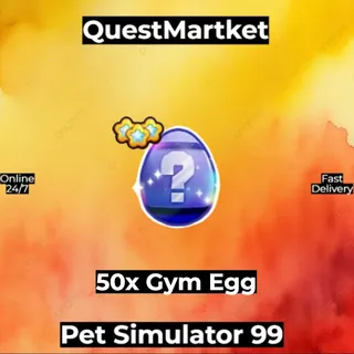 50x Gym Egg