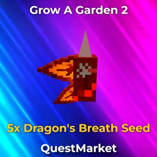 5x Dragon's Breath Seed Grow a garden 2