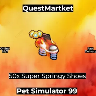 50x Super Springy Shoes