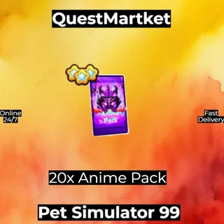 20x Anime Pack
