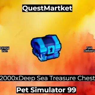 2000x Deep Sea Treasure Chest