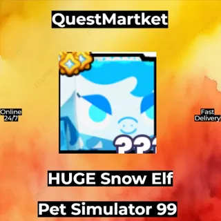 Huge Snow Elf