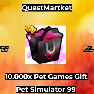 10.000x Pet Games Gift