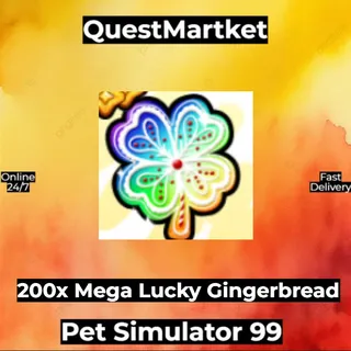 200x Mega Lucky Gingerbread