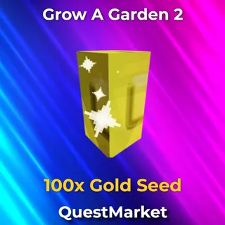 100x Gold Seed Grow a garden 2
