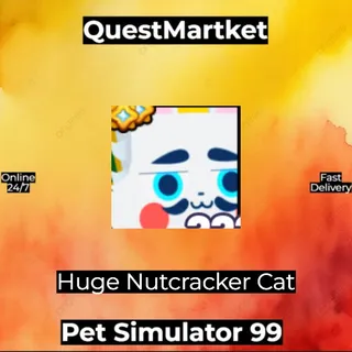 Huge Nutcracker Cat