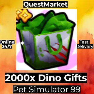 2000x Dino Gift