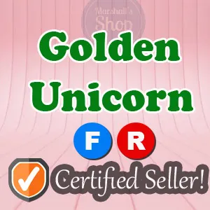 Pet | FR Golden Unicorn FG